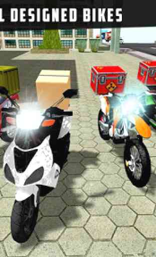 City Courier Moto Delivery Rider 1