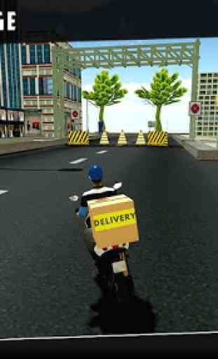 City Courier Moto Delivery Rider 3