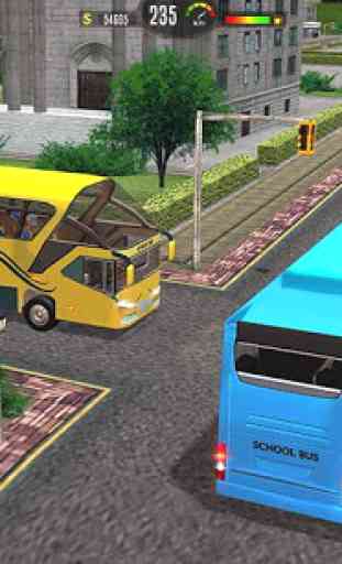 Conducción de un verdadero autobús escolar 1