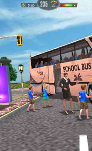 Conducción de un verdadero autobús escolar 2