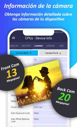 CPUz Pro - Información detallada del dispositivo 3