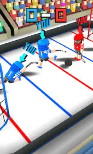 Cubic Hockey 3D 3