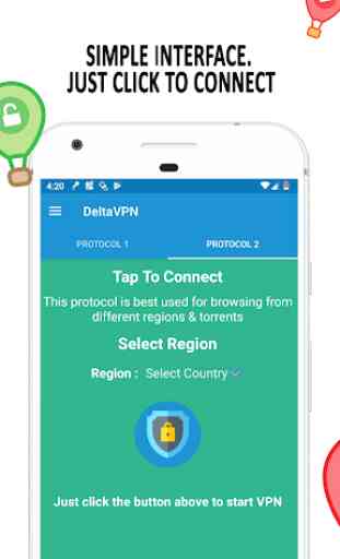 Delta VPN Free VPN - VPN segura y rápida 1