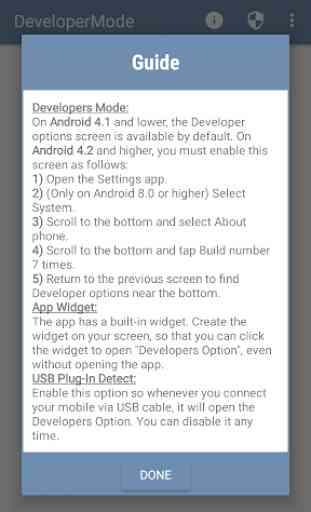 Developer Mode 3