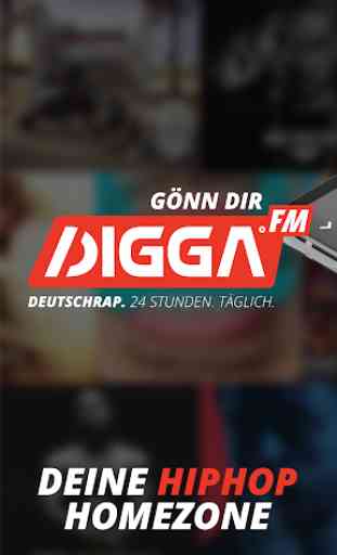 DIGGA.FM - Deutschrap. 24 Stunden. Täglich. 1