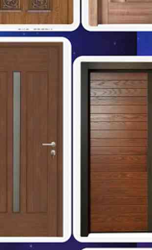 Diseño de puerta de madera 2