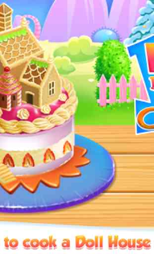 Doll House Cake Cooking 1