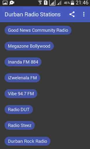 Durban Radio Stations 1