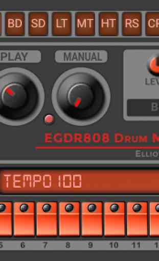 EGDR 808 Drum Machine Lite 2
