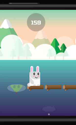 Escape de Conejo - Cruce de río juego 1