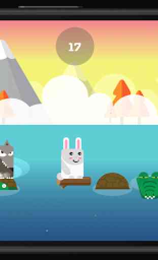 Escape de Conejo - Cruce de río juego 3