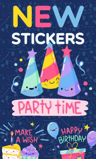 Feliz Cumpleaños Stickers (WAstickerApps) 1