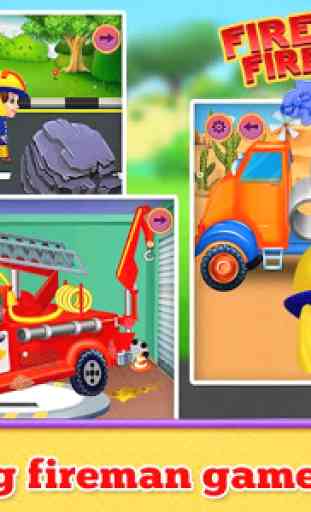 Firefighters Fire Rescue Kids - Fun Games for Kids 4