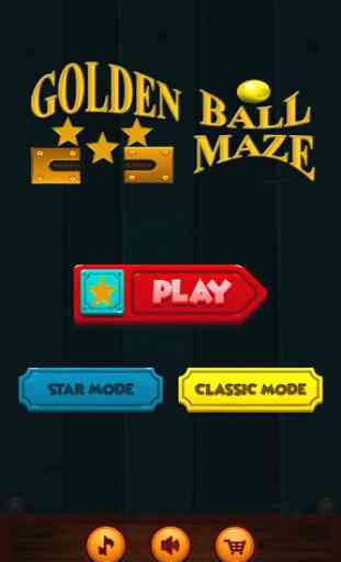 Golden Ball Maze: Laberinto Puzzle 1