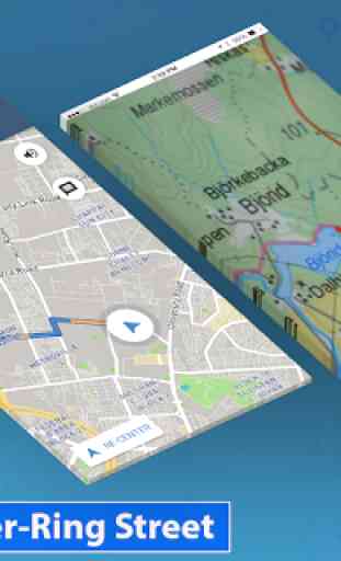 GPS Lugar de viaje - Mapa Navegación Y Calle Ver 4