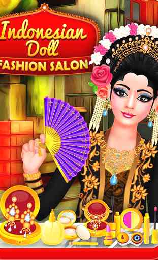 imagen del salón de moda de muñecas indonesias 1