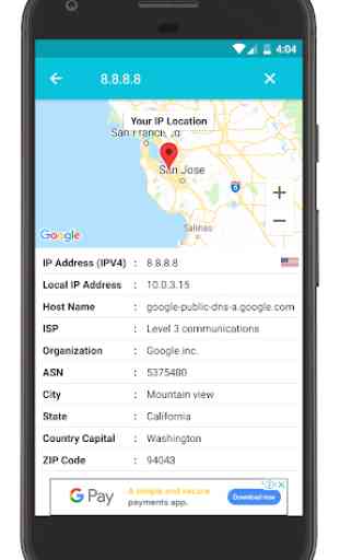 IP Geolocation Finder - Track IP details 2