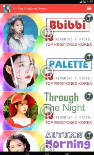 IU - Top Ringtones Korea 1