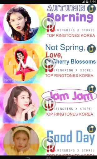 IU - Top Ringtones Korea 2
