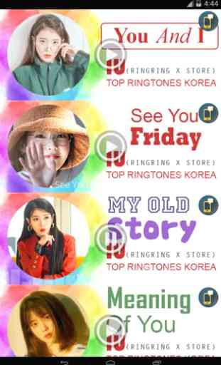IU - Top Ringtones Korea 3