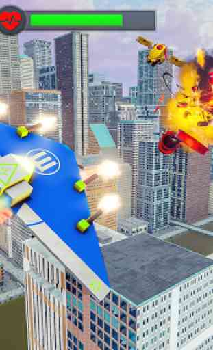 juego jetpack: simulador de vuelo crimen héroe 3