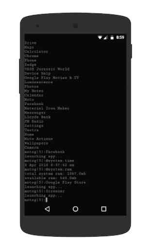 Luminescence - Terminal Launcher For Android 1