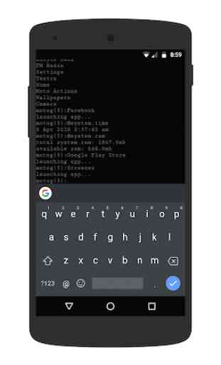 Luminescence - Terminal Launcher For Android 2