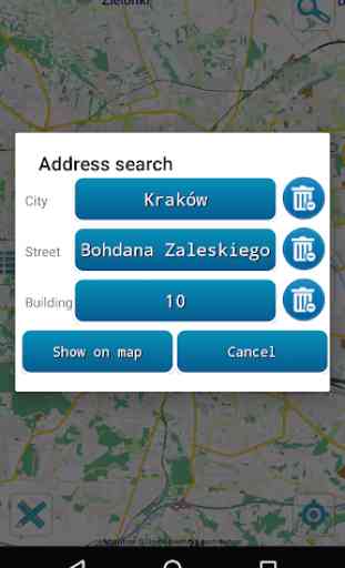 Map of Krakow offline 3