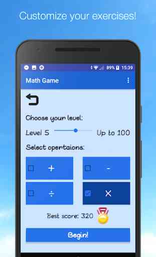 Math Game - Unlimited Math Practice 3