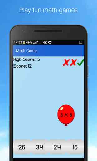 Math Game - Unlimited Math Practice 4