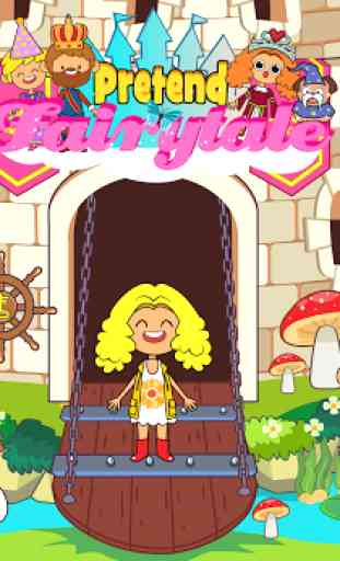 My Pretend Fairytale Land - Kids Royal Family Game 1