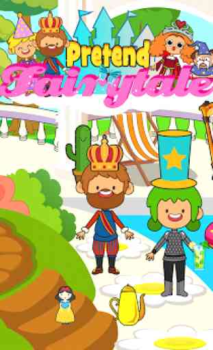 My Pretend Fairytale Land - Kids Royal Family Game 3