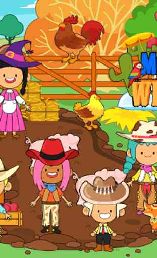 My Pretend Wild West - Cowboy & Cowgirl Kids Games 3