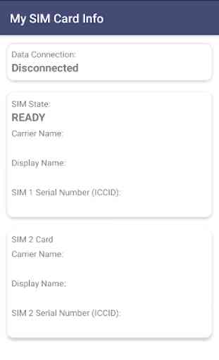My SIM Card Info 1