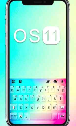 New OS11 Tema de teclado 1