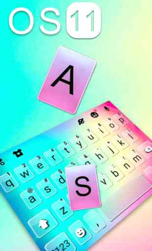 New OS11 Tema de teclado 2