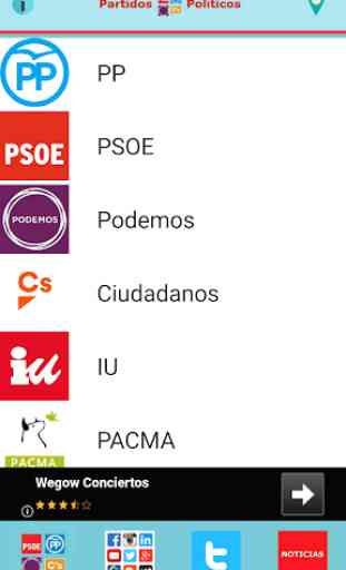 Partidos Políticos España 2