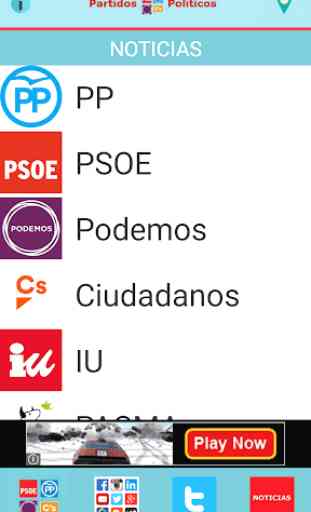 Partidos Políticos España 3