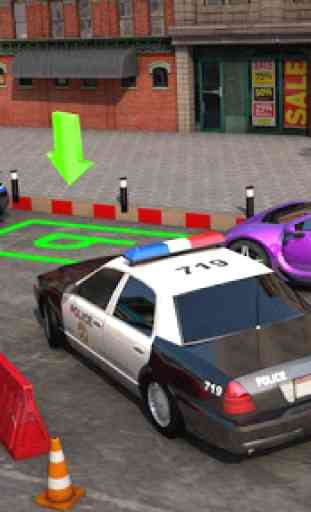 Police Parking School: Car Games 2020 1