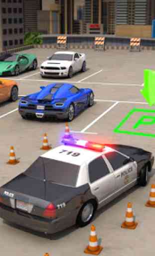 Police Parking School: Car Games 2020 3