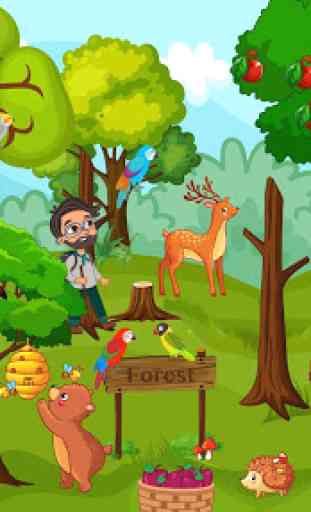 Pretende la vida en el bosque: explora juegos 4