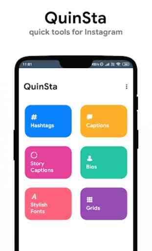 QuinSta : Quick Tools for Instagram 1