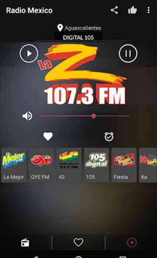 Radio Mexico estaciones fm 1