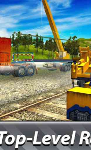 Railroad Building Sim - construir ferrocarriles! 1