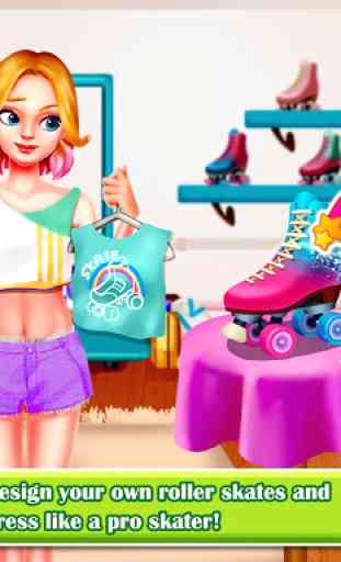 Roller Skating Girl: Perfect 10 ❤ Juegos gratis 4