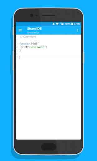 SharpIDE - JavaScript IDE and Editor for Android 1
