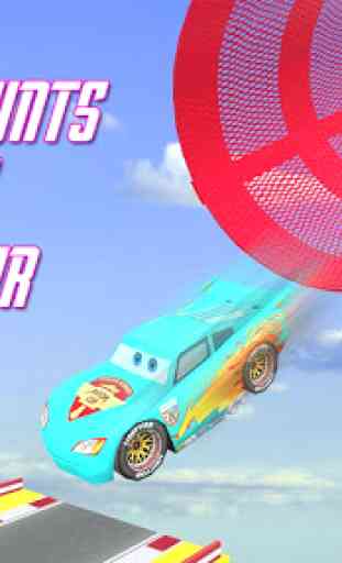 Splashy Superhero Vertigo racing : lightning car 3