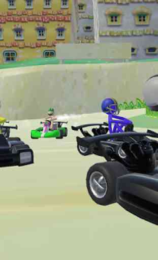 Stick Kart Go! Ultimate Racing Rápido y peludo 2