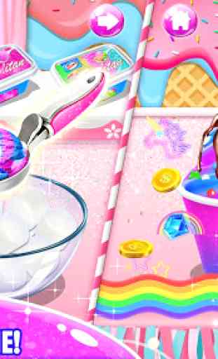 Unicorn Chef: Edible Slime - Food Games for Girls 2