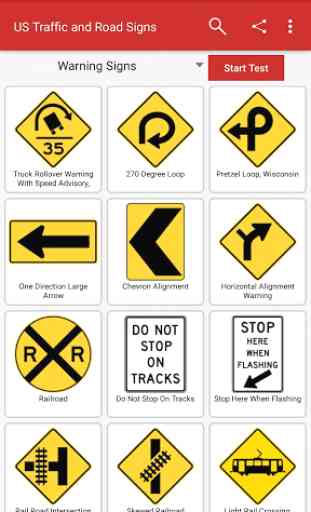 US Traffic and Road Signs 4